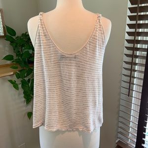 Theory Linen Knit Top